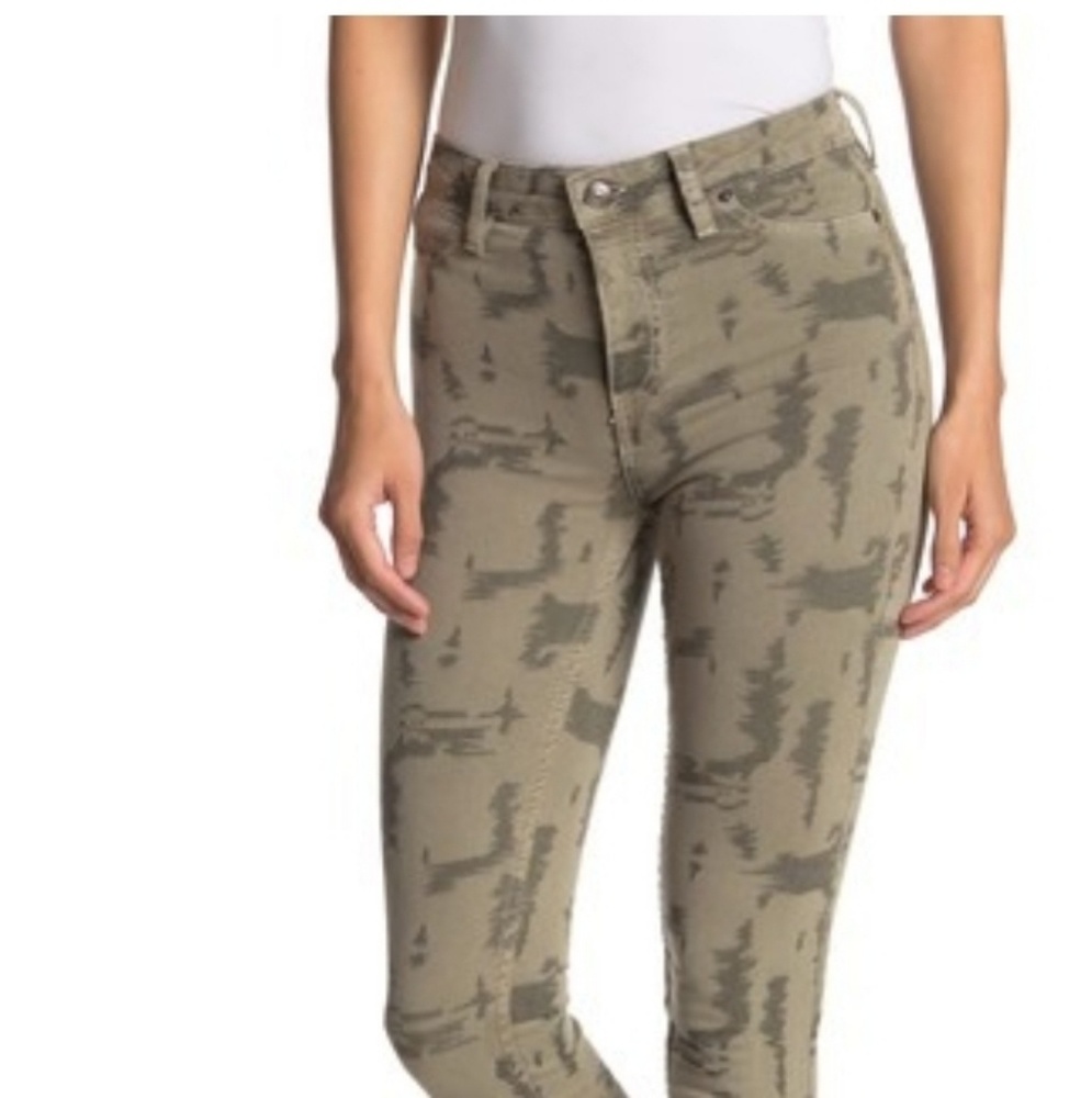 Free PeopleLong & Lean High Waist Denim Leggings